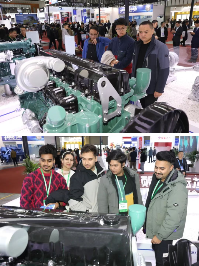 Với công nghệ tiên tiến và lượng khách hàng đông đảo, FAW Jiefang Power đã tạo nên sức hút mạnh mẽ tại triển lãm động cơ đốt trong quốc tế!